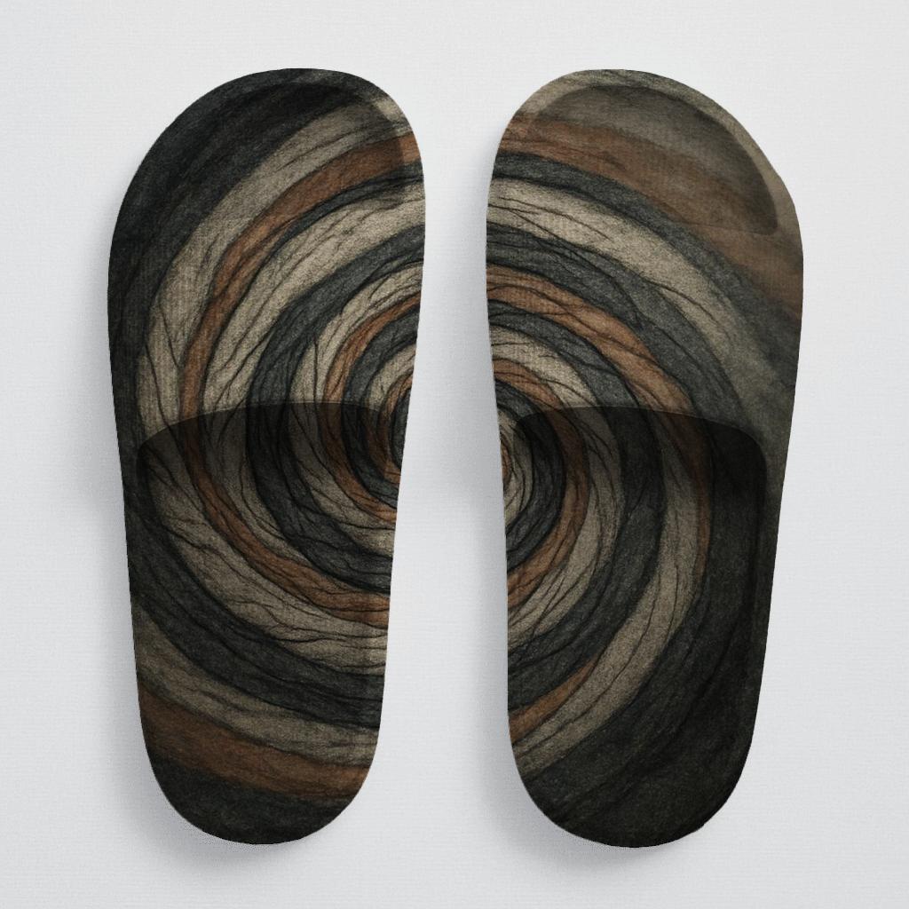 Strata Vortex Weave sporty rubber slides