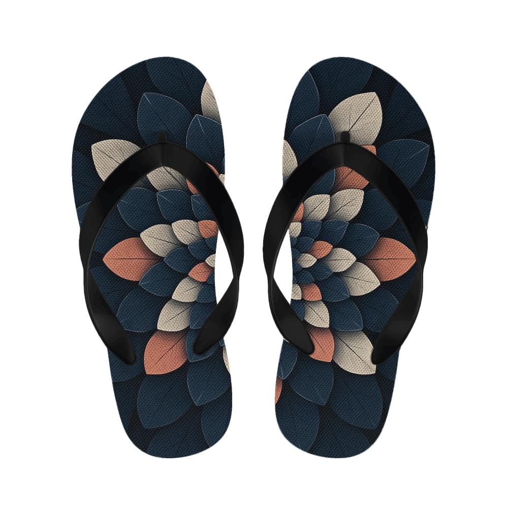 Orchid Aperture Rings custom slippers