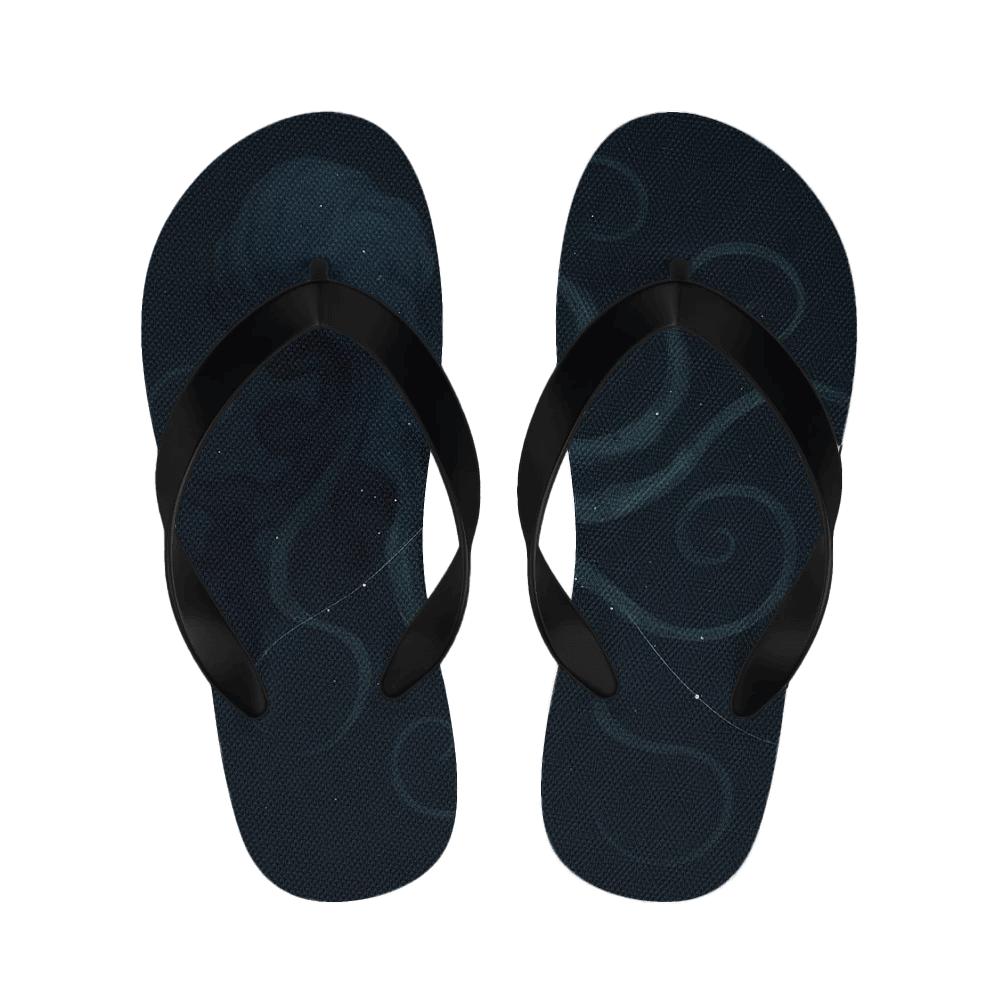 Octopus Ink Bloom Constellation personalized cozy slippers
