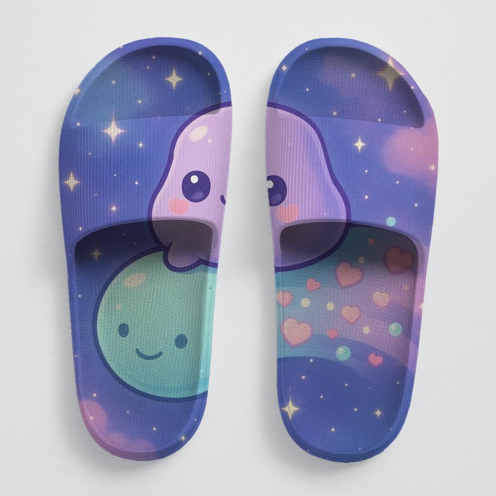 Cosmic Pudding Comet designer logo slides