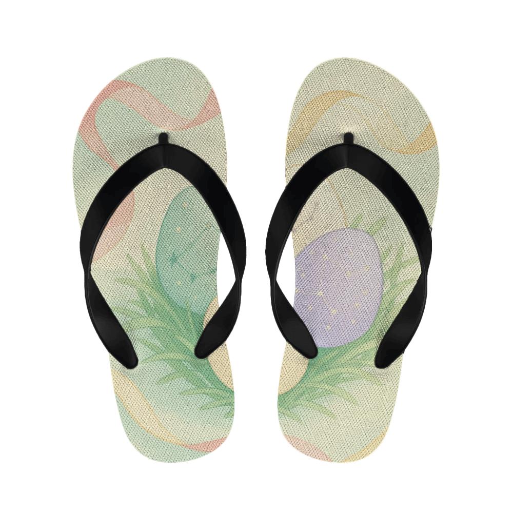 Spring Ribbon Constellation Eggs trendy casual slippers