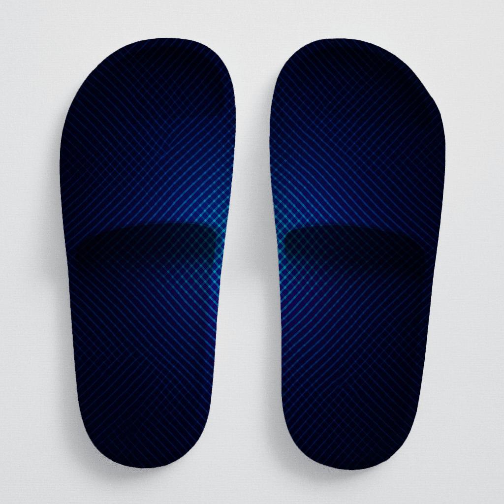 Moire Prism Weave stylish pool slides