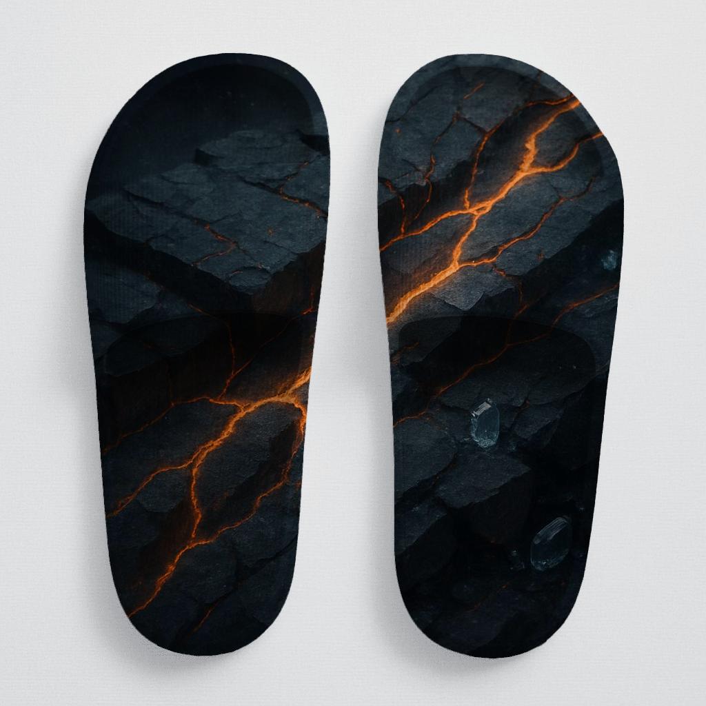 Basalt Vein Luminescence unique printed slides