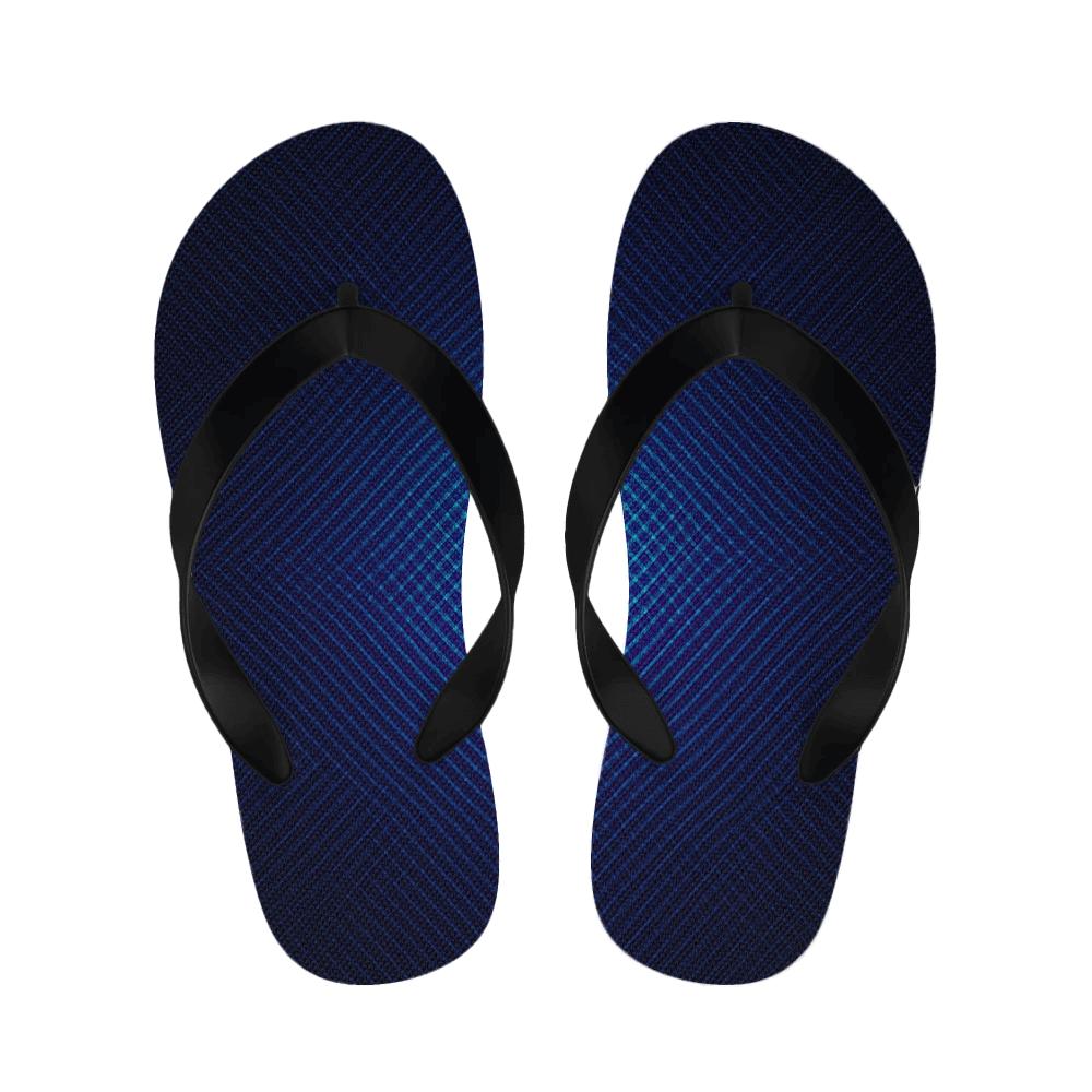 Moire Prism Weave personalized cozy slippers