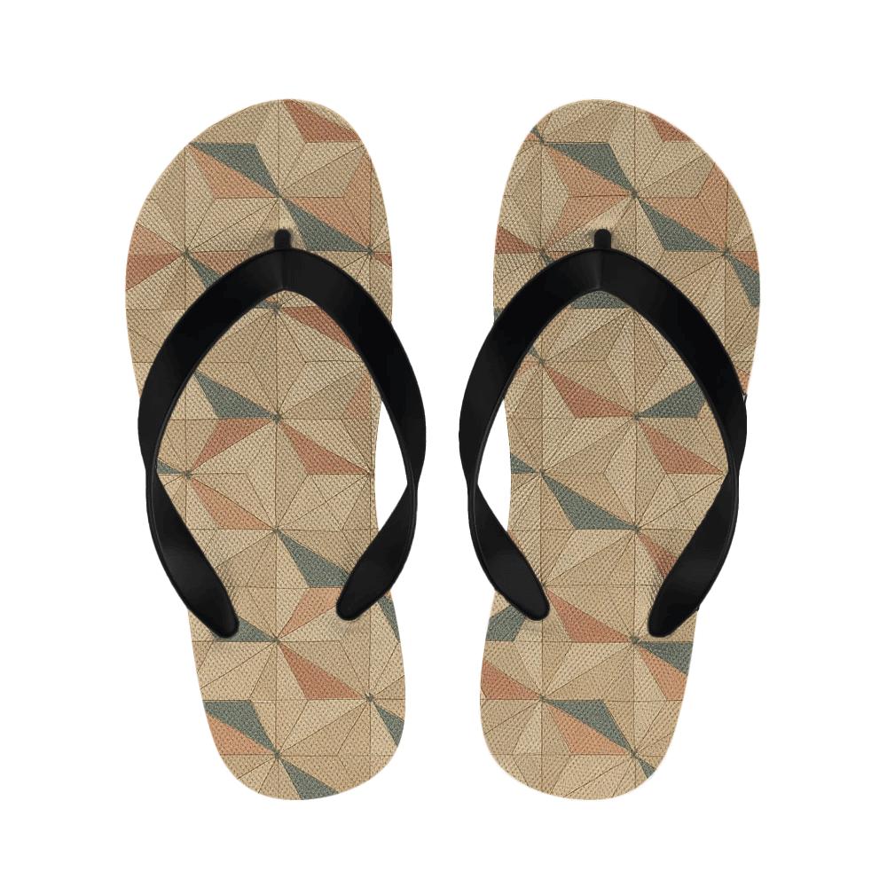 Hex Bloom Microtile Field soft sole slippers