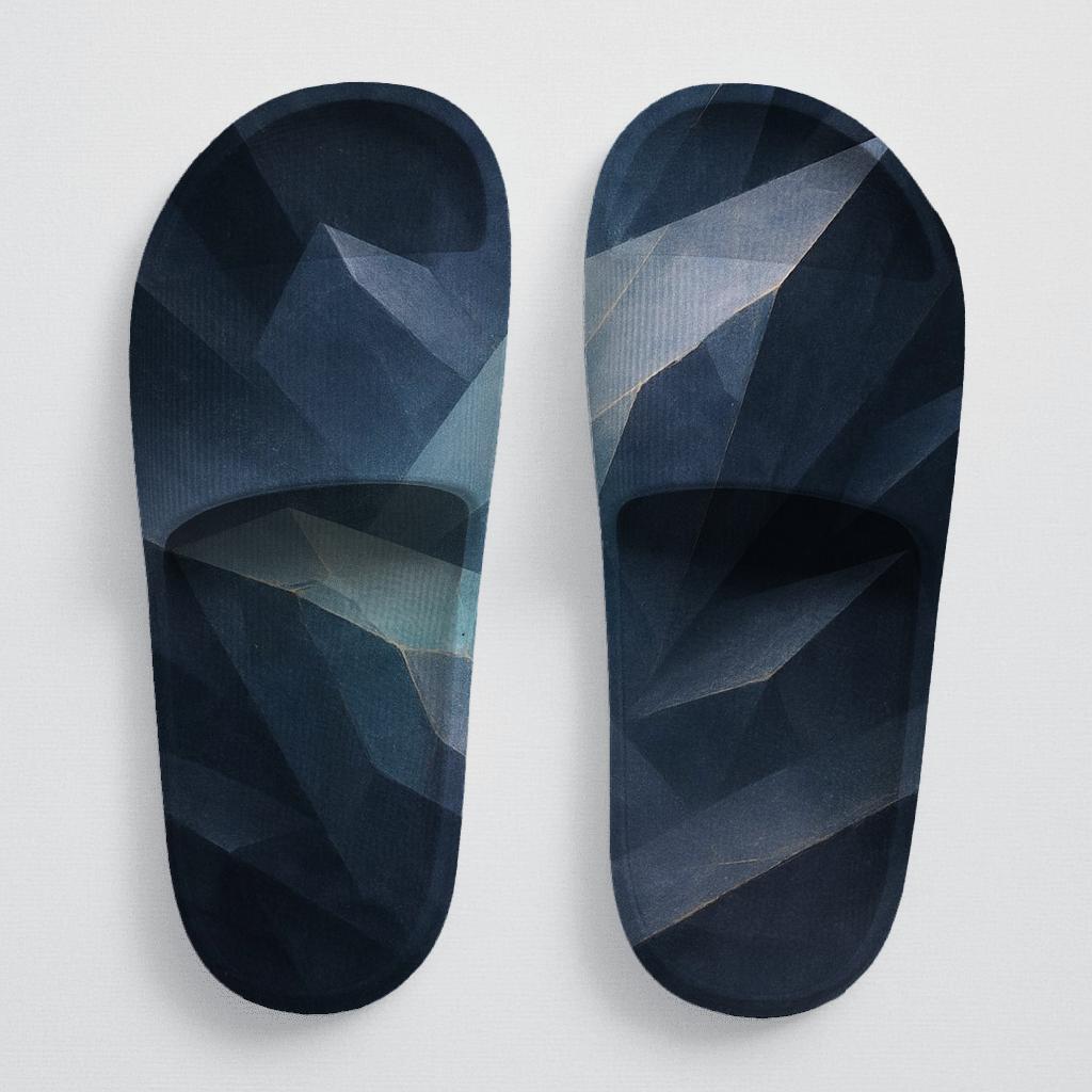 Mineral Facet Prism Drift soft footbed slides