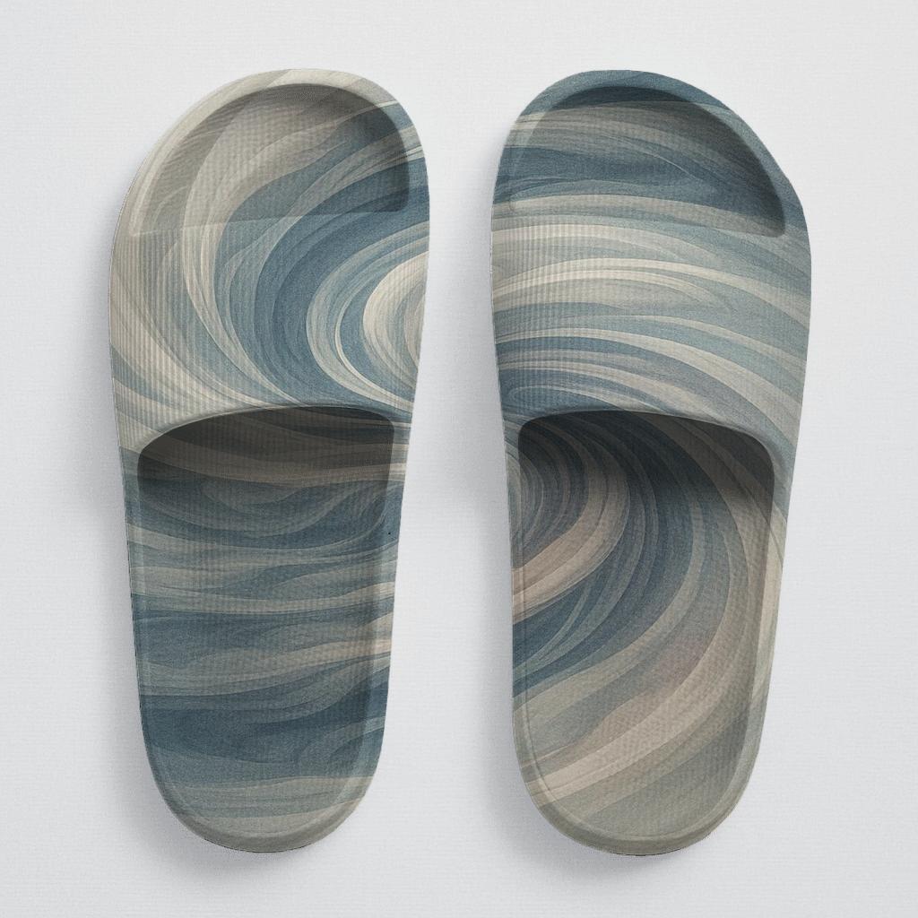 Cloud Band Vortex Weave trendy summer slides