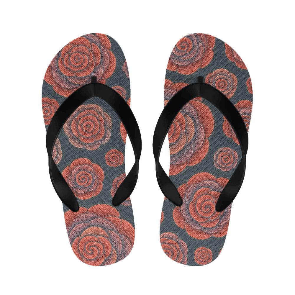 Ranunculus Pulse Rosette Array trendy casual slippers