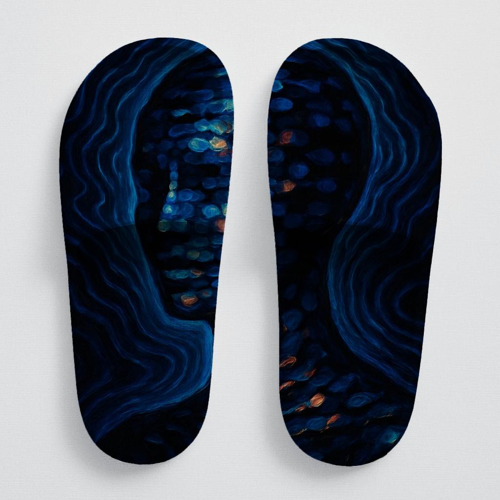 Chromatic Pulse Of The Cuttlefish stylish pool slides