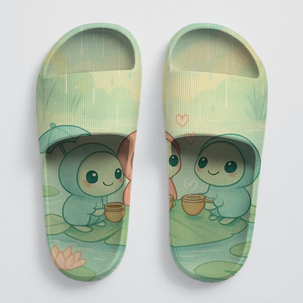 Raincoat Tadpole Tea Party custom slides
