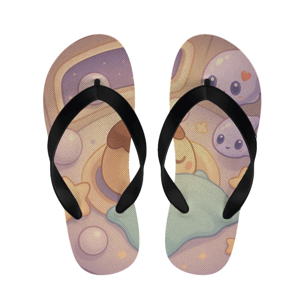 Pudding Planet Sleepover soft sole slippers