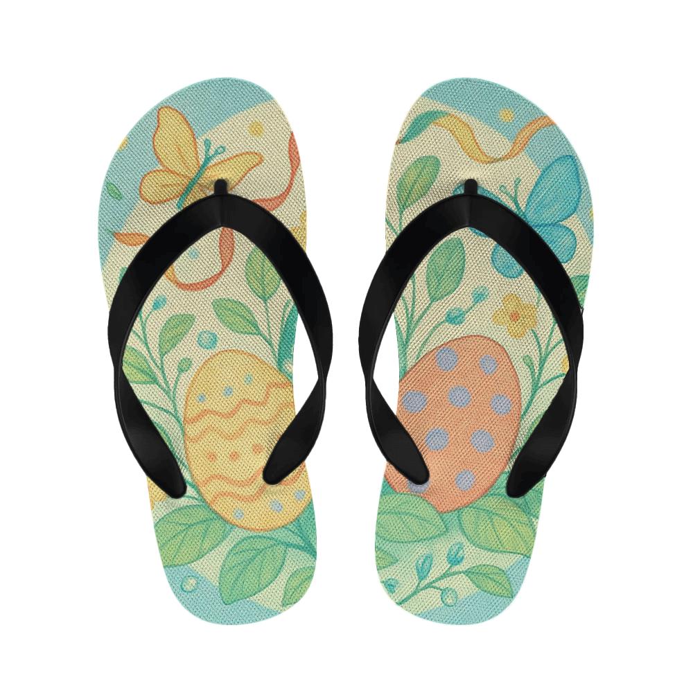Spring Equinox Egg Garden personalized cozy slippers