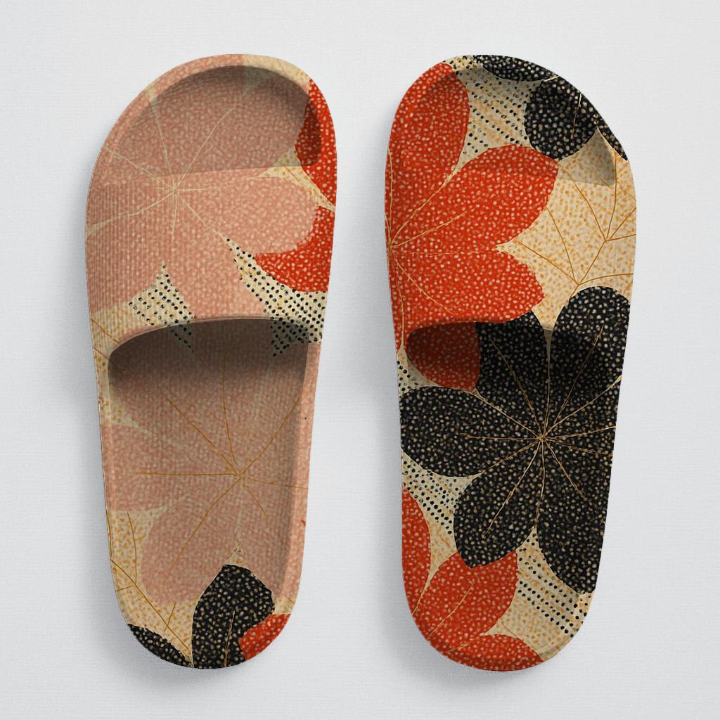 Camellia Dot Loom Cascade unique printed slides