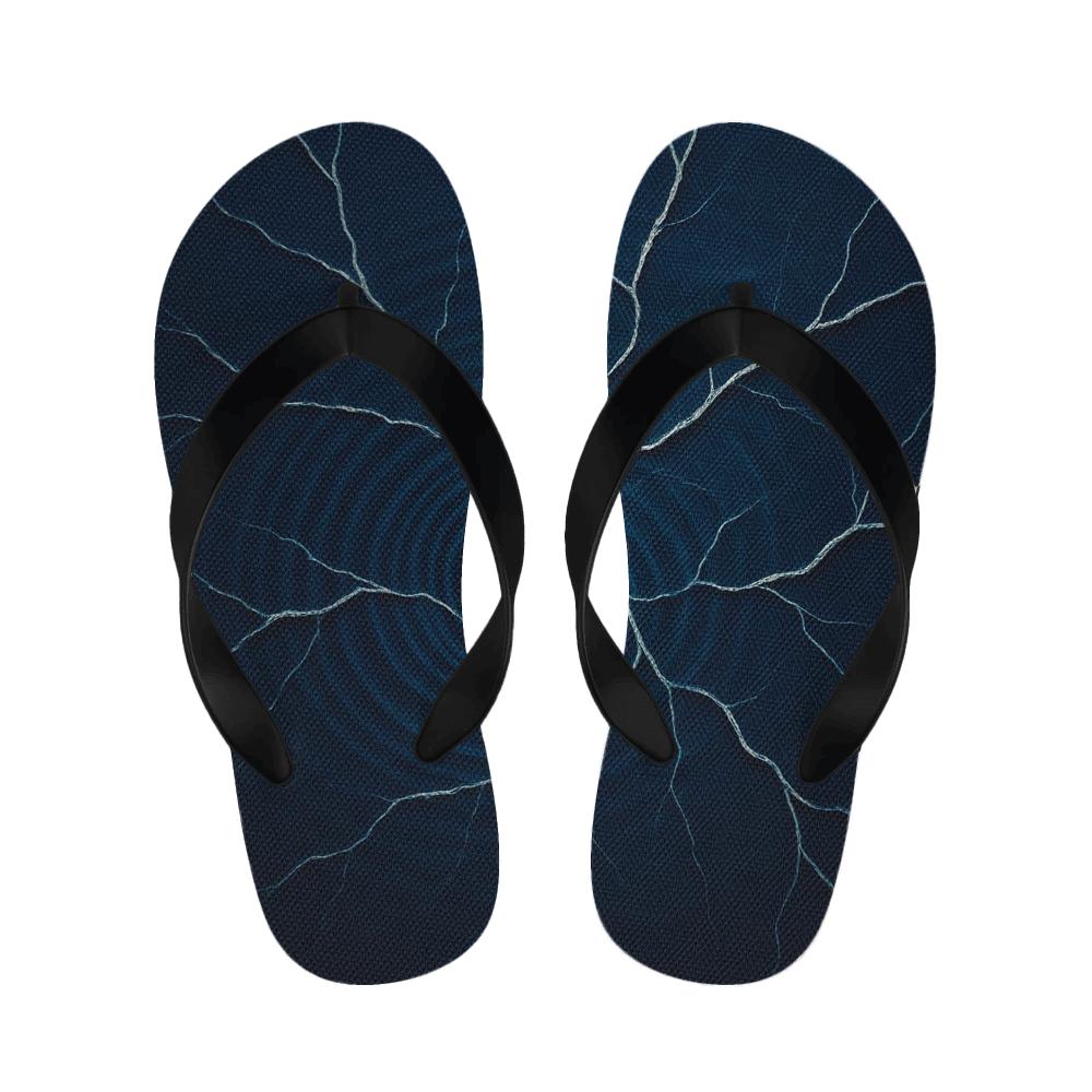 Vortex Ripple Veinprint soft sole slippers