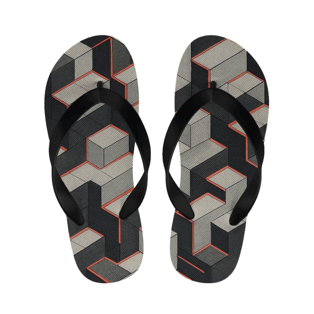 Hex Prism Step Matrix personalized cozy slippers