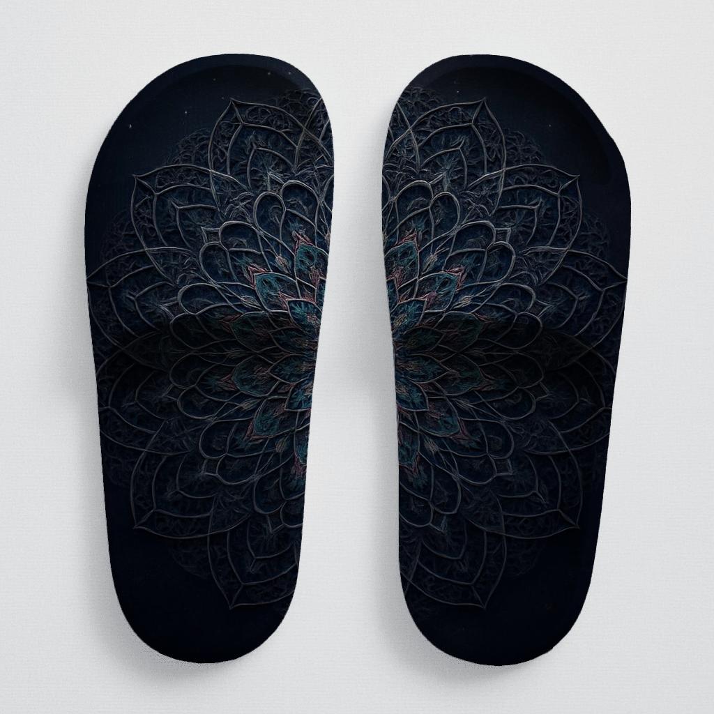 Prismatic Orbit Filigree trendy summer slides