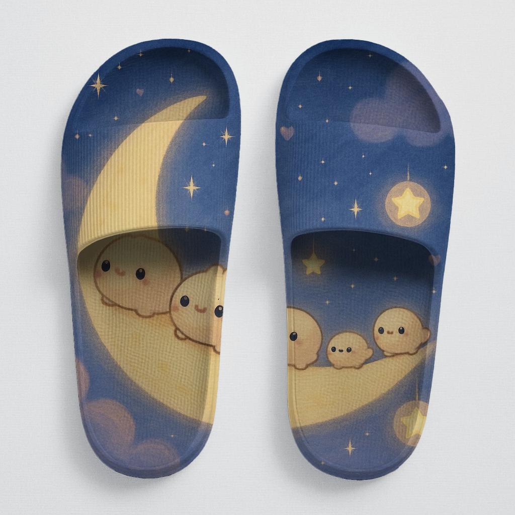 Sleepy Moon Dumpling Parade stylish pool slides