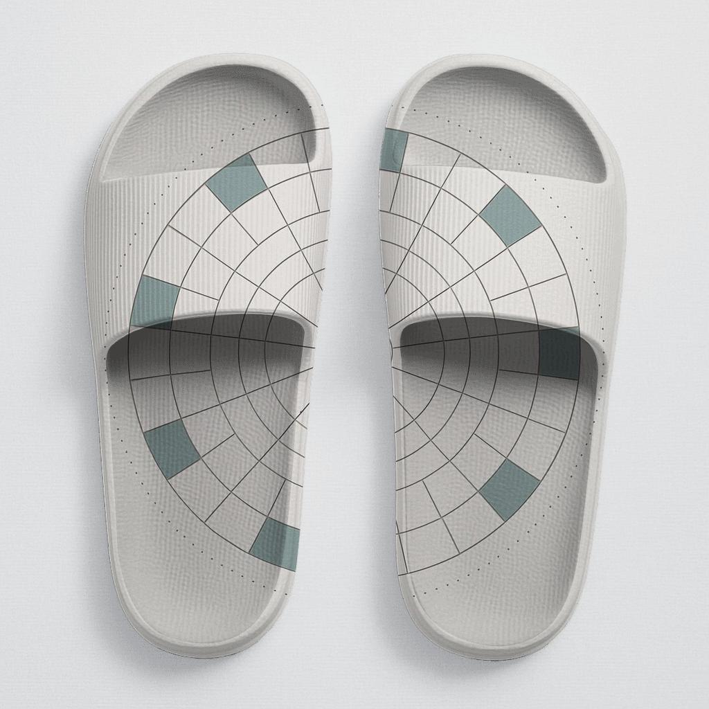 Minimal Eclipse Ring Lattice soft footbed slides