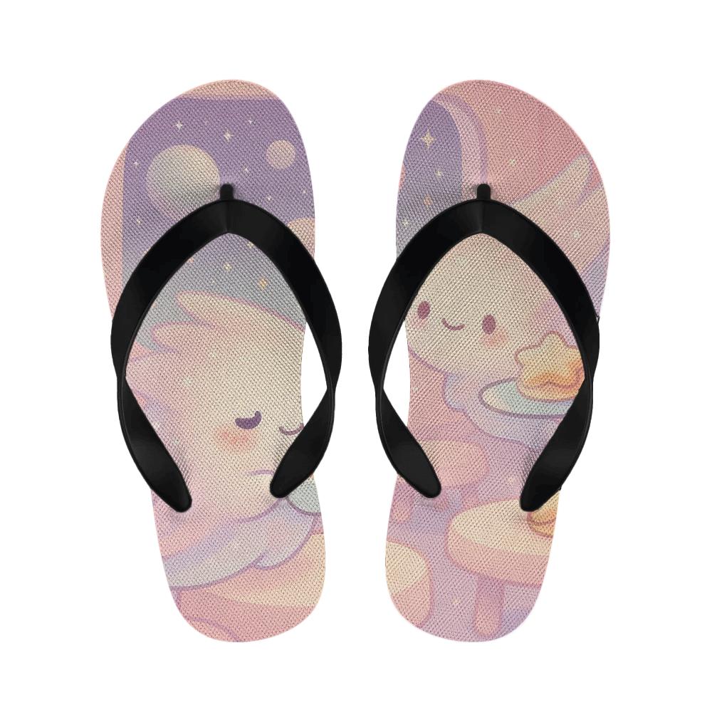 Cotton Candy Comet Cafe stylish house slippers
