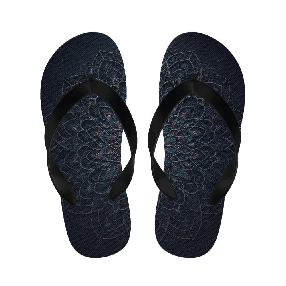 Prismatic Orbit Filigree personalized cozy slippers