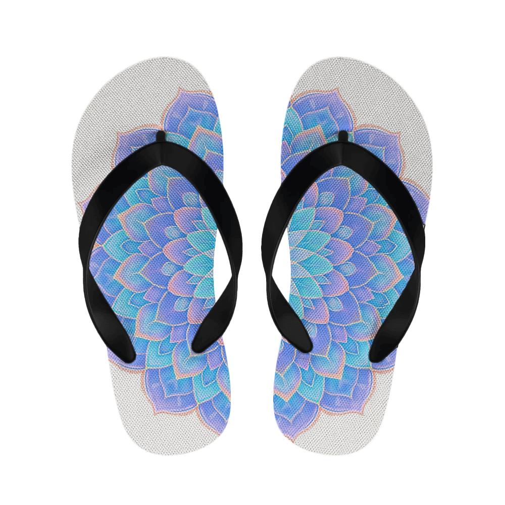 Aurora Prism Rosette unique printed slippers