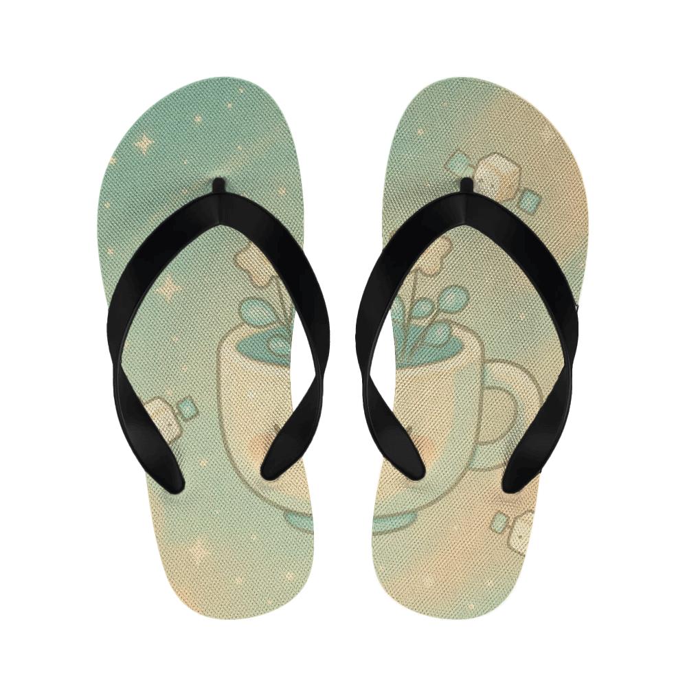 Starlight Teacup Orbit Garden comfortable indoor slippers