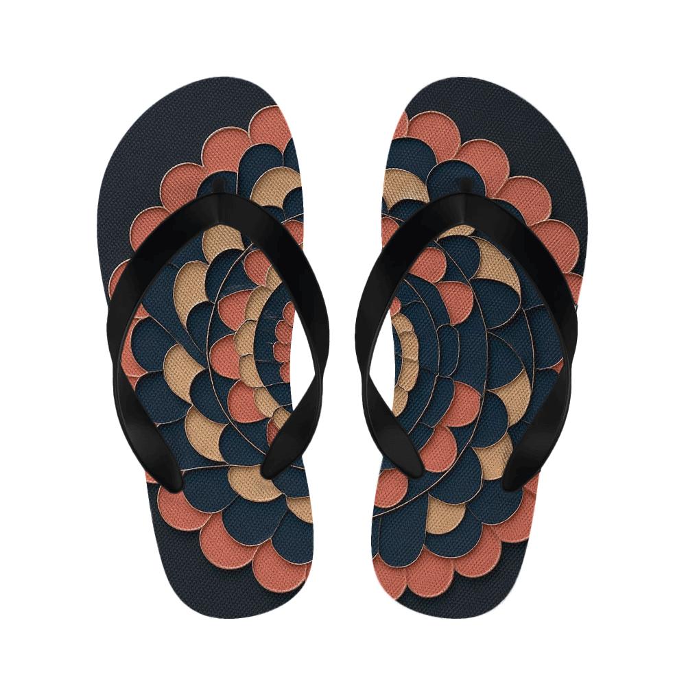 Ranunculus Spiral Pulse Array stylish house slippers