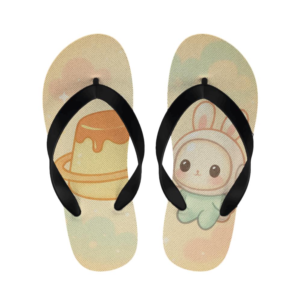 Pudding Planet Playdate personalized cozy slippers