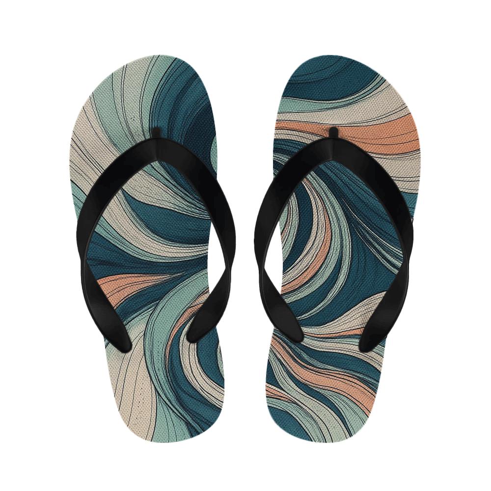Eddy Vein Ripple Weave comfortable indoor slippers