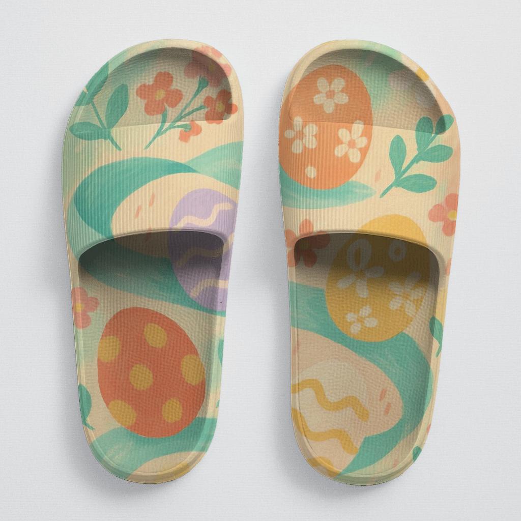 Spring Equinox Ribbon Egg Parade custom slides