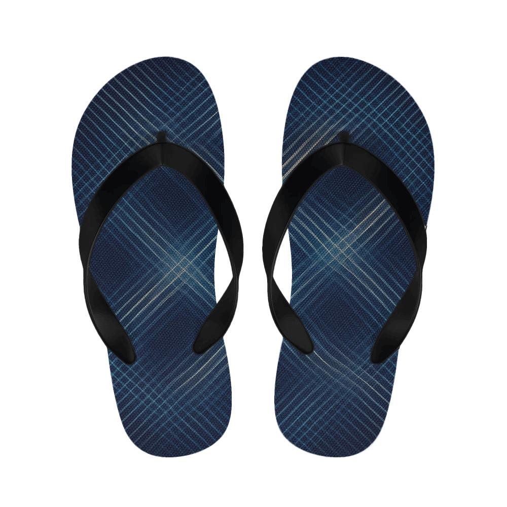 Moire Lattice Interference Weave custom slippers