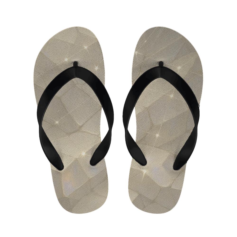 Salt Facet Constellation Grid designer logo slippers
