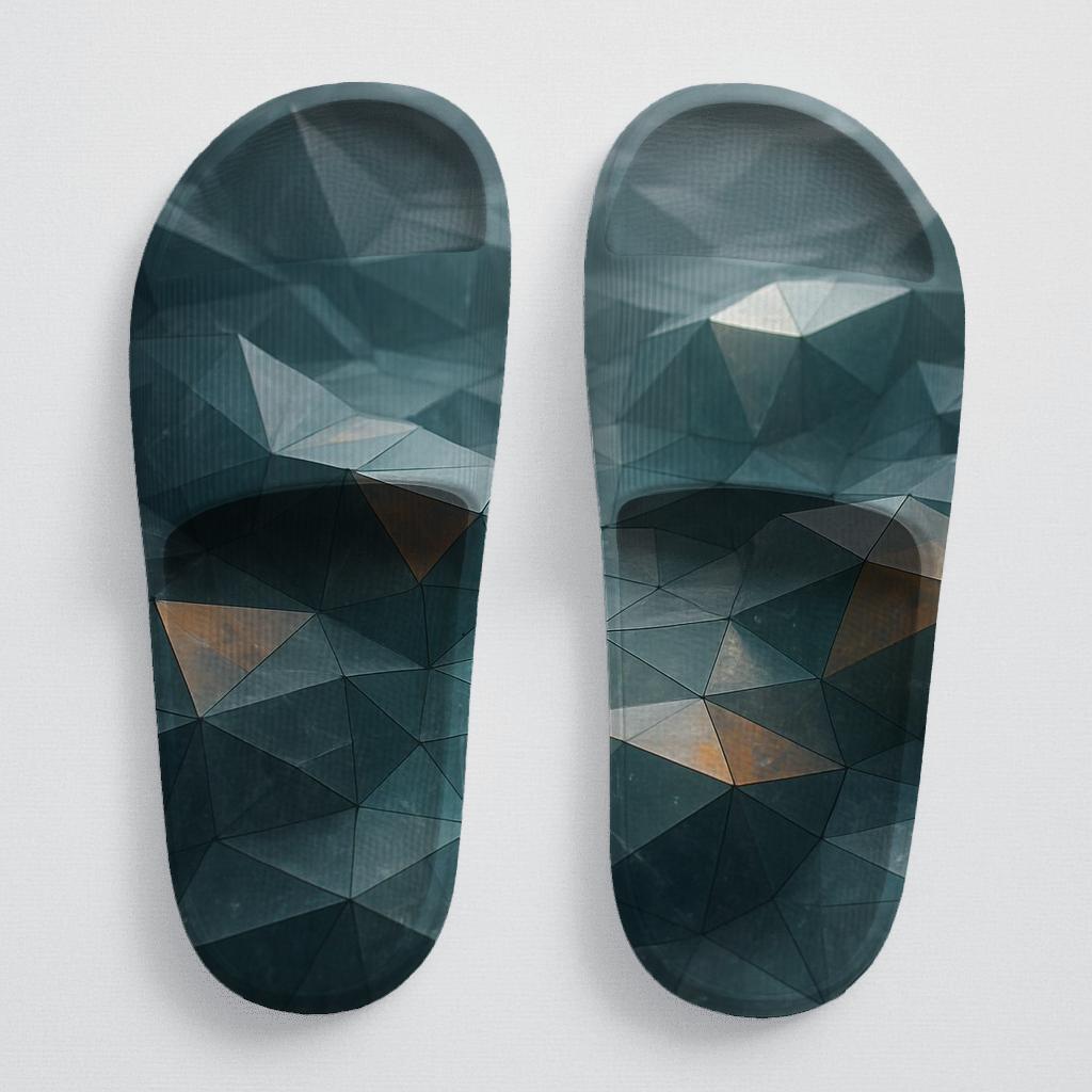 Mineral Facet Prism Drift designer logo slides