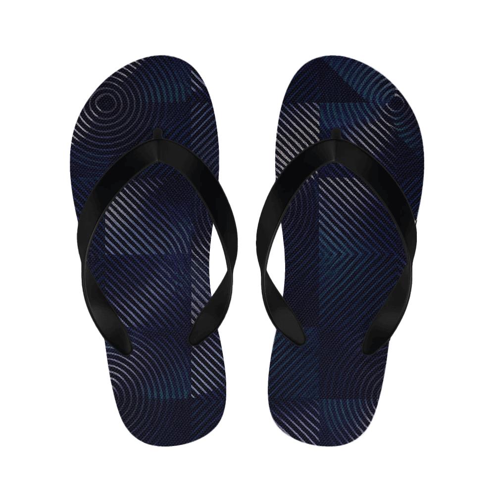 Moire Orbit Weave unique printed slipperscustom slippers