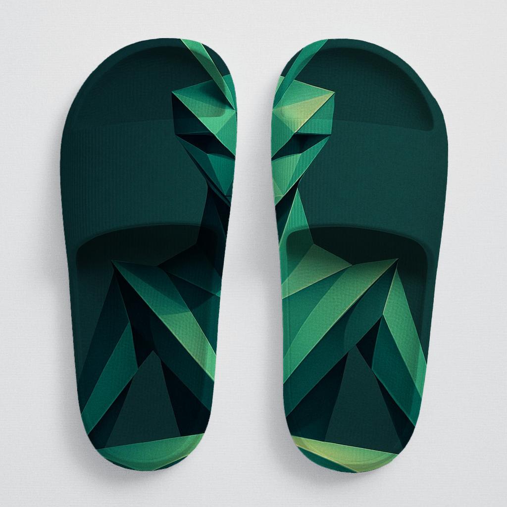 Praying Mantis Stillness Geometry unique printed slides