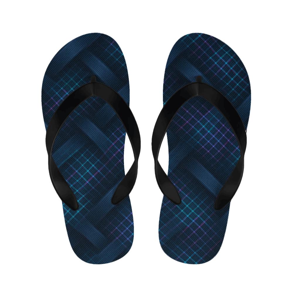 Moire Orbit Weave trendy casual slippers