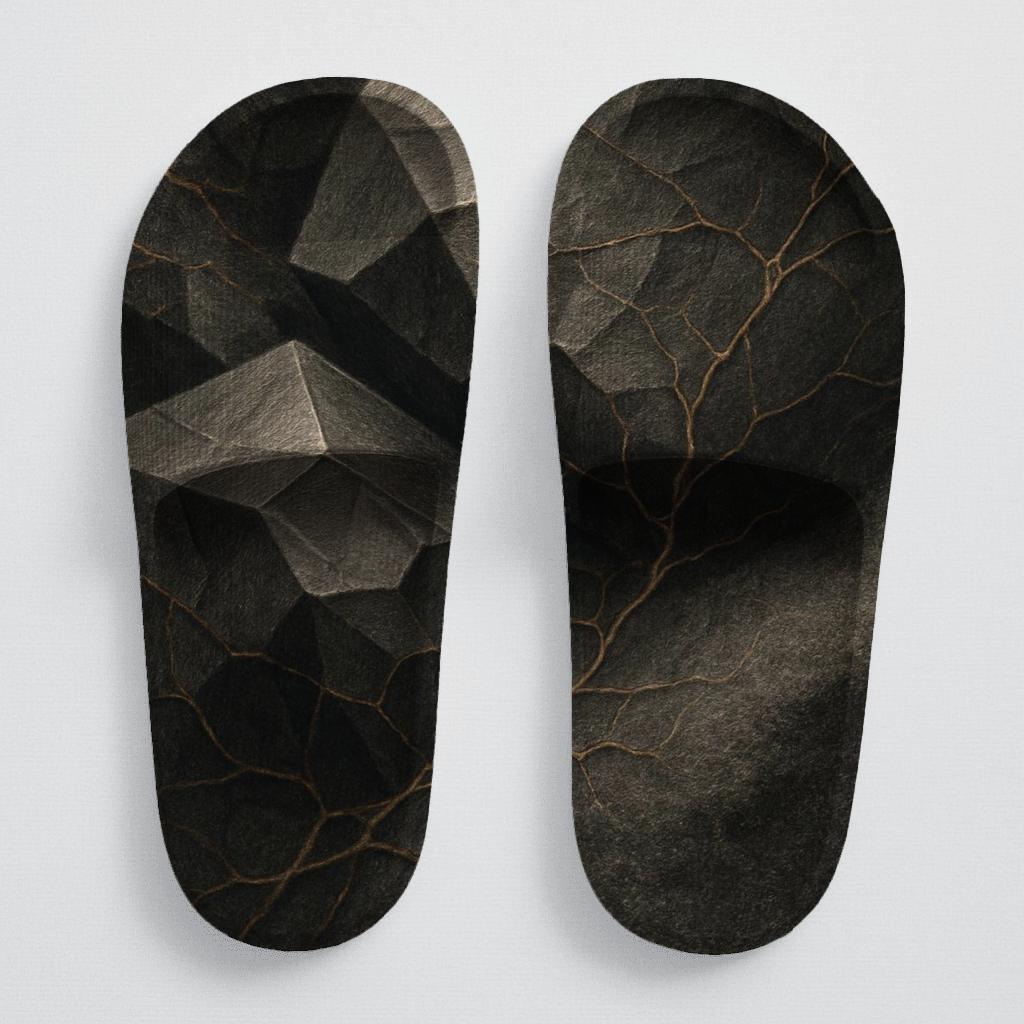 Basalt Vein Lattice Drift designer logo slides