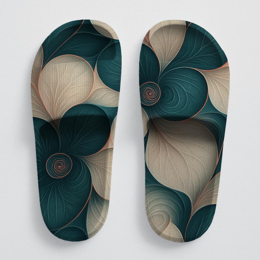 Orchid Pulse Tessellation trendy summer slides