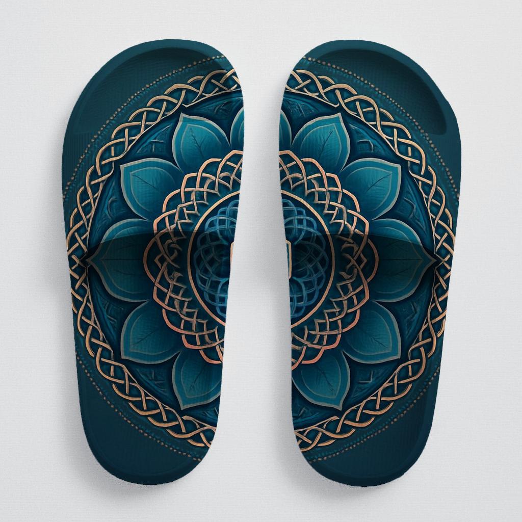 Prismatic Lattice Rosette designer logo slides