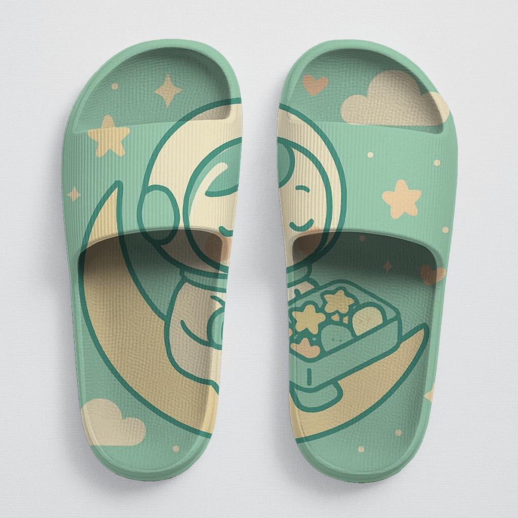 Moonlight Bento Astronaut Snacktime designer logo slides