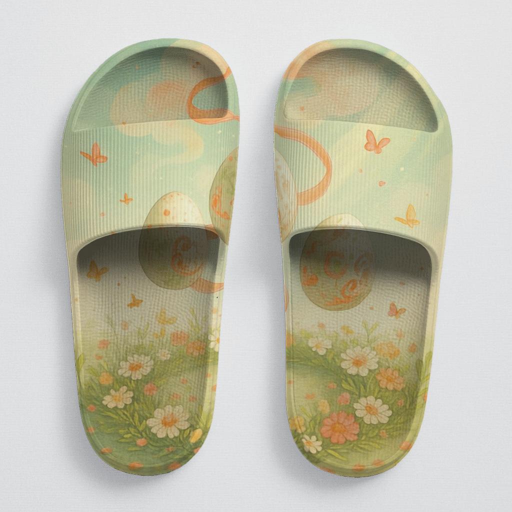 Spring Equinox Egg Nebula designer logo slides