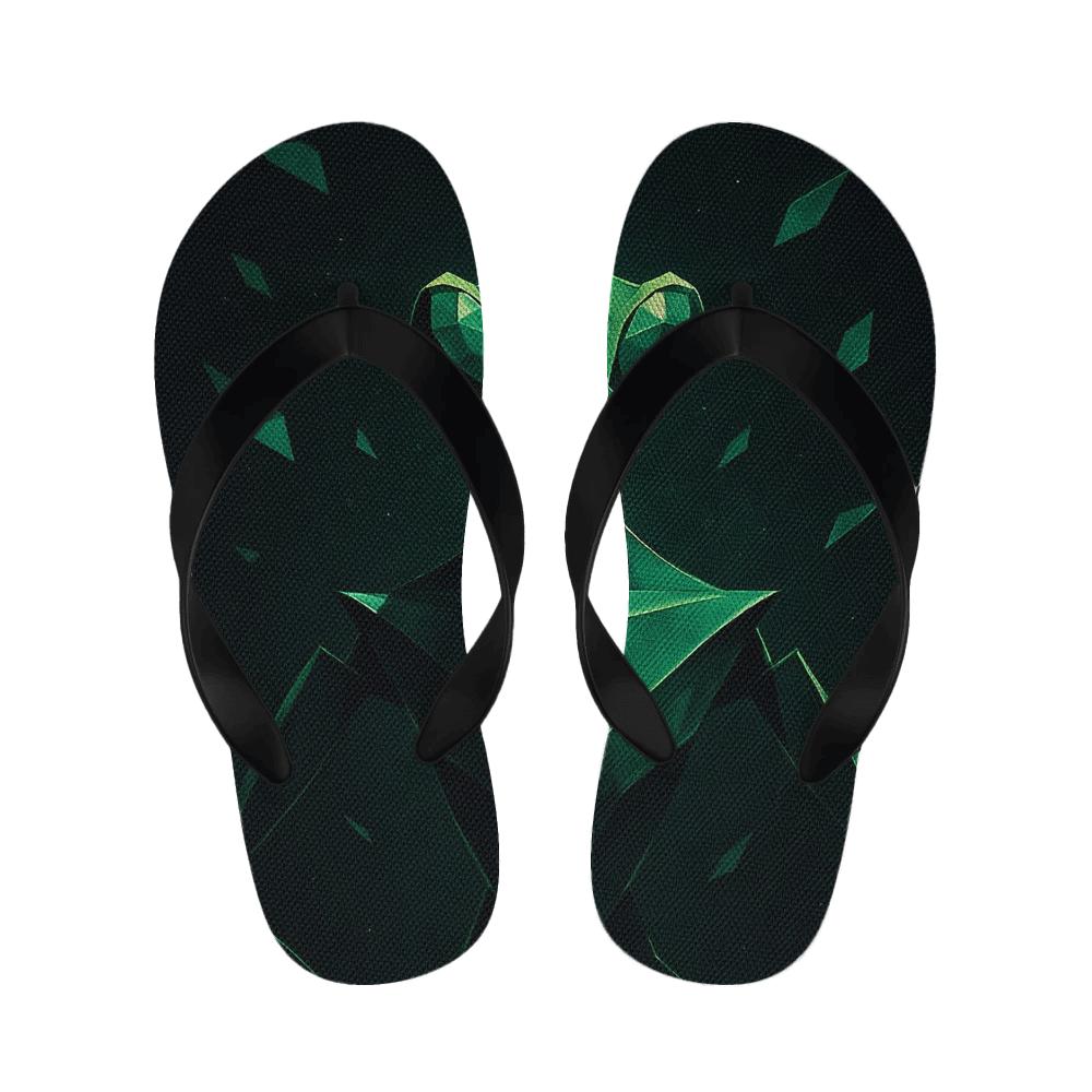 Mantis Stillness Geometry trendy casual slippers