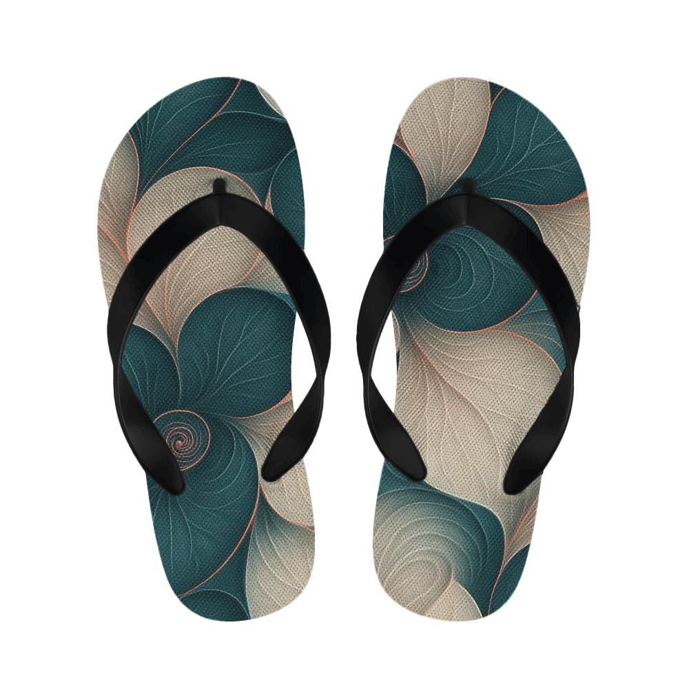 Orchid Pulse Tessellation trendy casual slippers