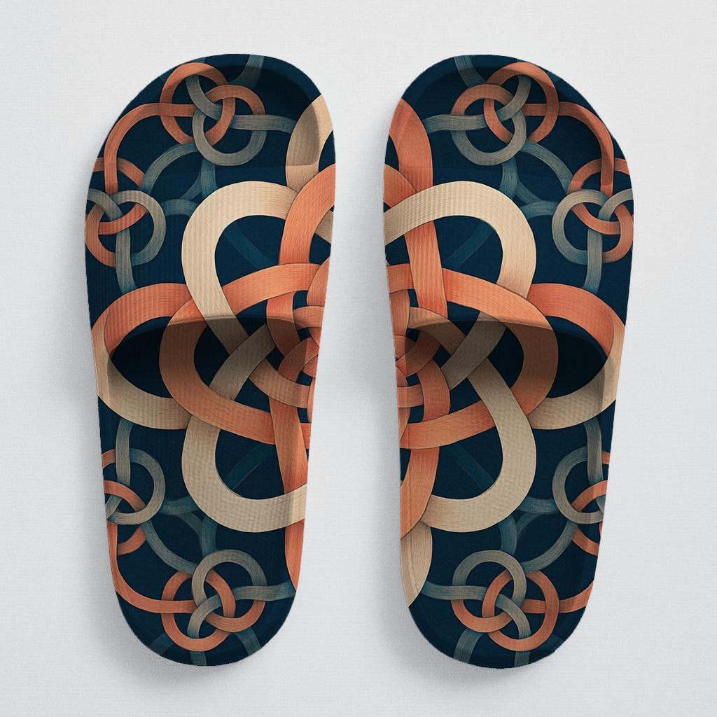 Cosmos Petal Interlace unique printed slides