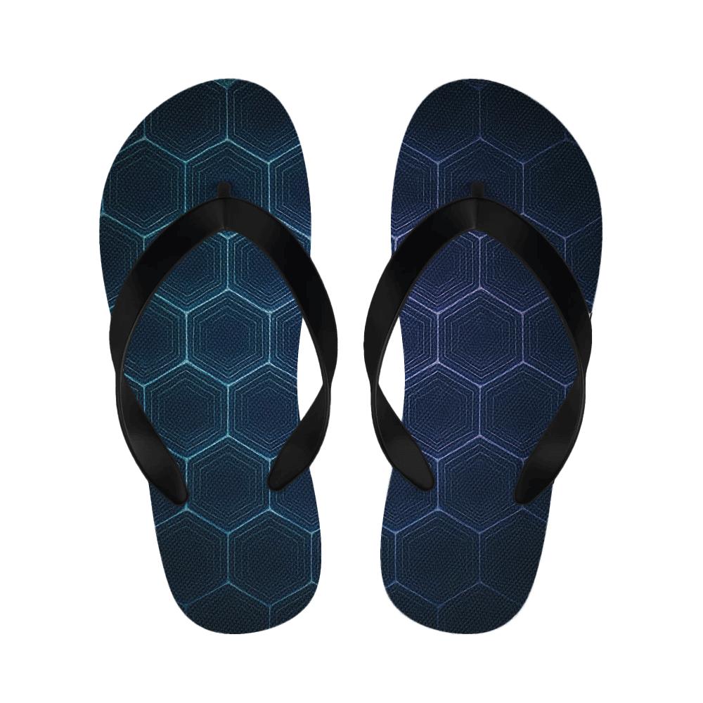 Moire Hex Weave Mirage stylish house slippers