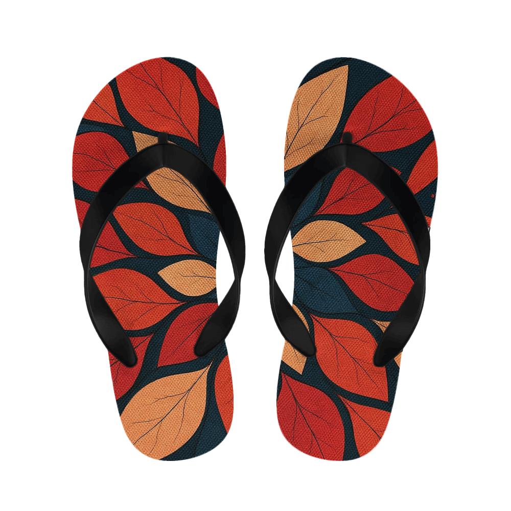 Poppy Pulse Tessellation designer logo slippers