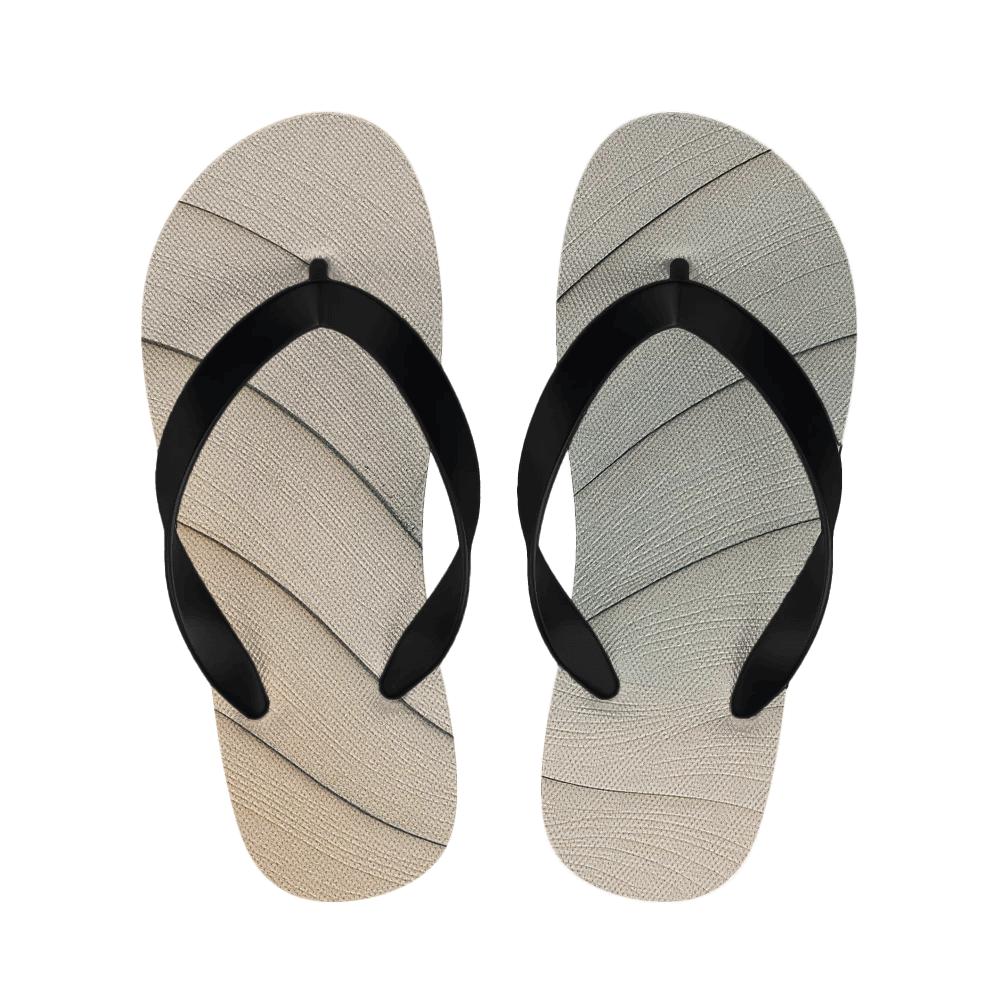 Wind Carved Arc Wavefront soft sole slippers
