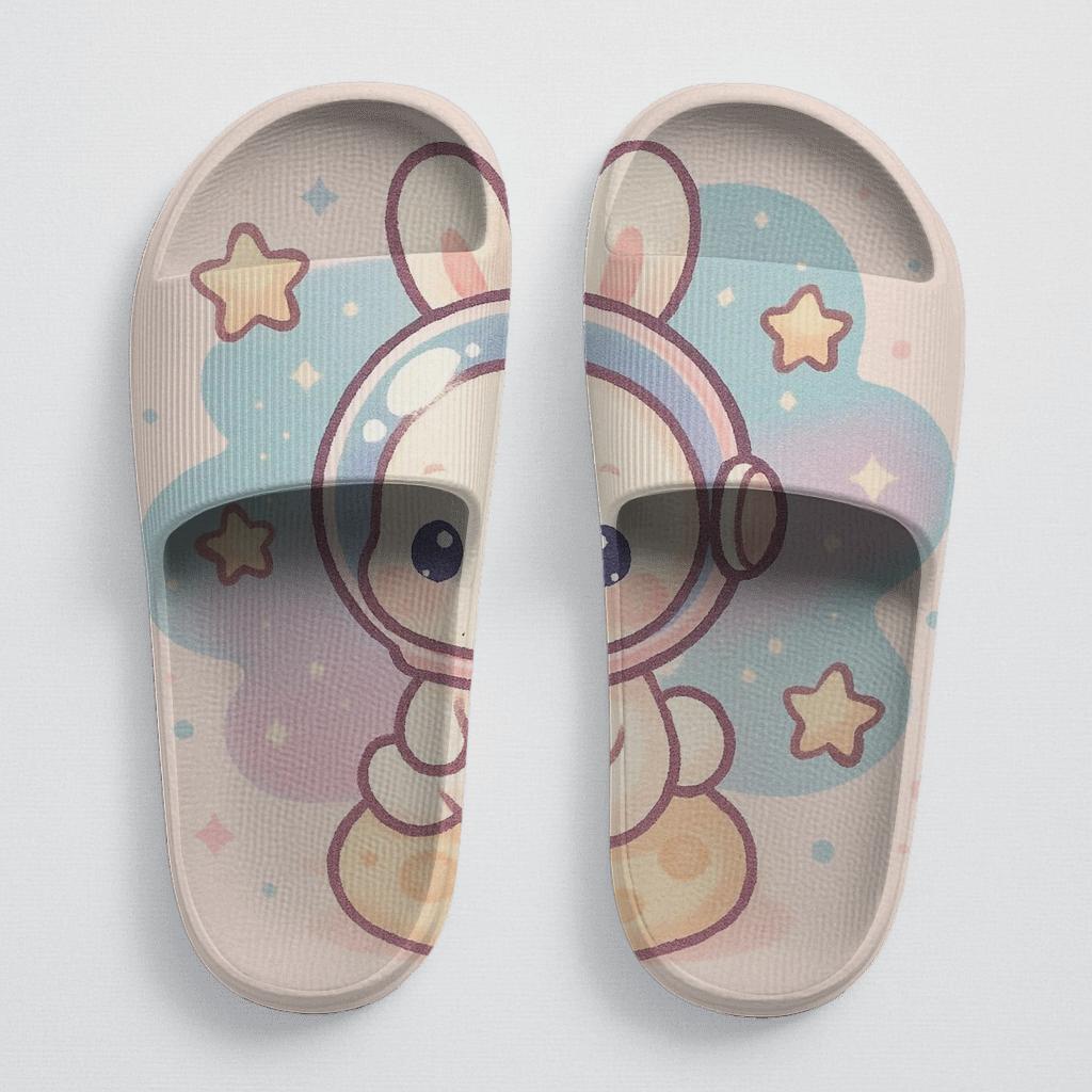 Bubble Helmet Bunny Stargaze custom slides