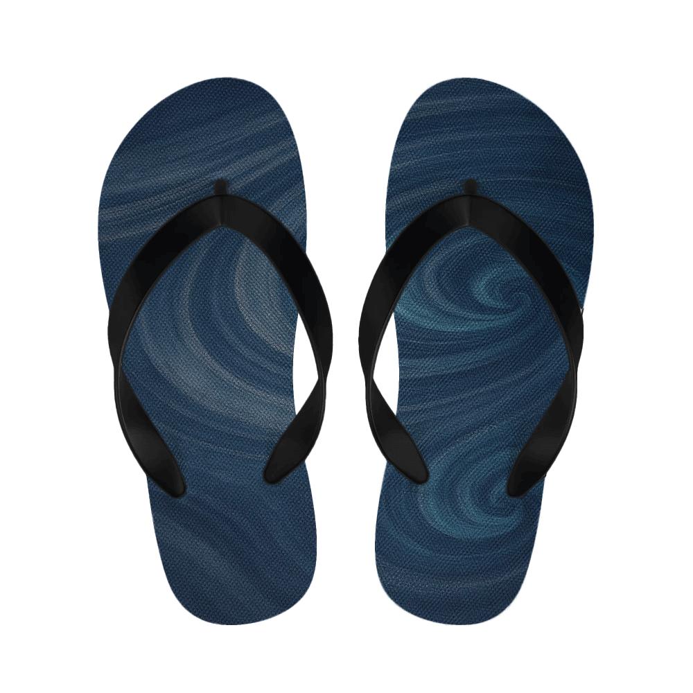 Vortex Ripple Ledger unique printed slippers