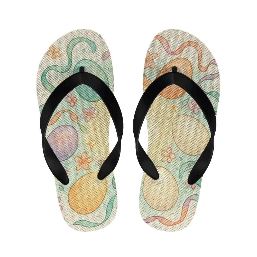 Spring Eggshell Nebula Parade soft sole slippers